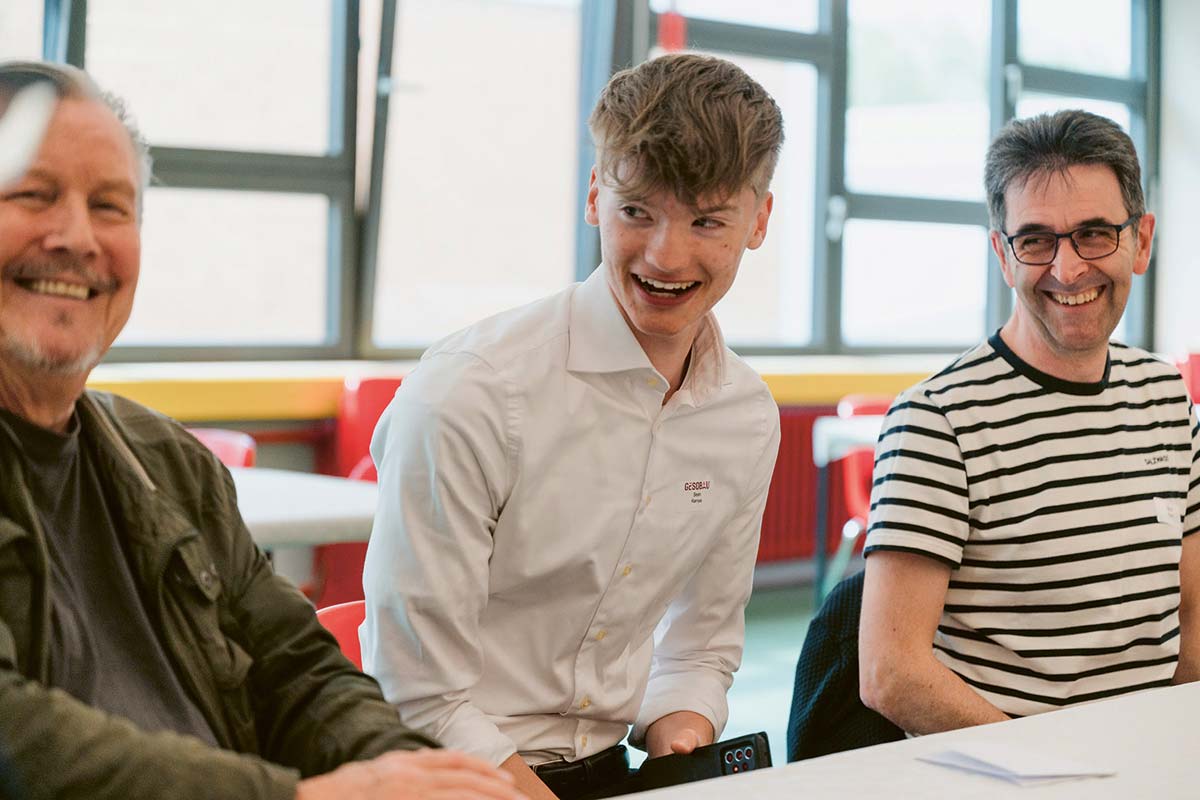 Beim Netzwerktreffen konnten sich Mietervertreter*innen und Azubis kennenlernen 