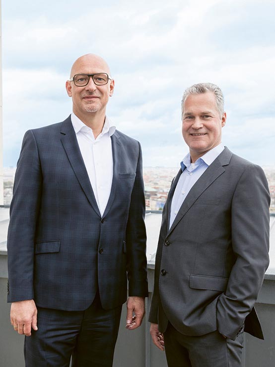 Jörg Franzen (links) und Christian Wilkens (rechts)