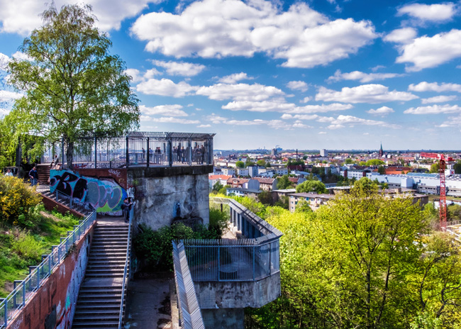 Aussichtsplattform im Volkspark Humboldthain