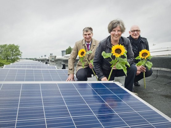 Eine Photovoltaikanlage