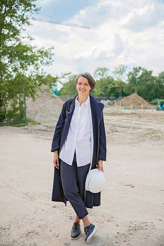 Julia Dahlhaus ist Architektin der Arbeitsgemeinschaft Theodor Quartier am Senftenberger Ring