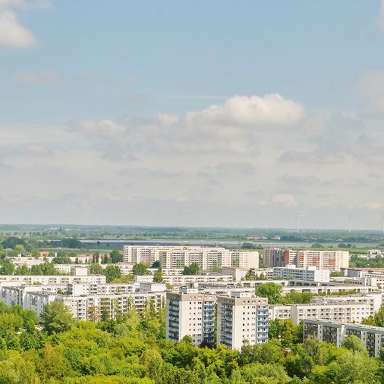 Blick über die Stadt