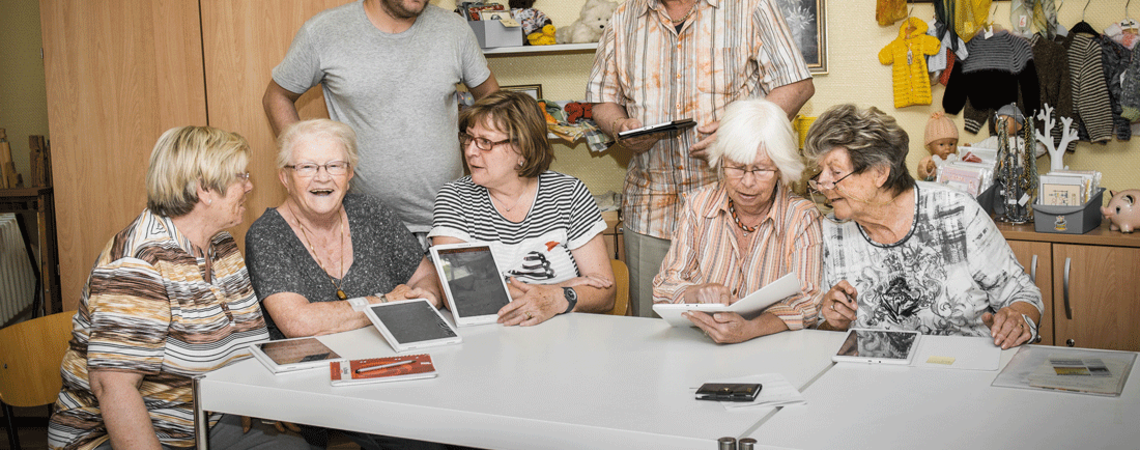 Das Netzwerk Märkisches Viertel macht Senioren fit für die Zukunft