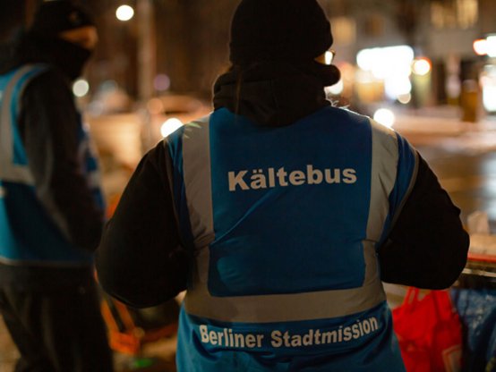 Ehrenamtlicher des Kältebus