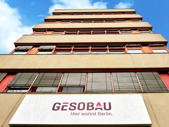 Das Hauptgebäude der GESOBAU