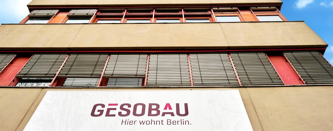 Das Hauptgebäude der GESOBAU