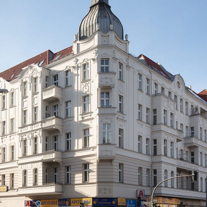 Einst „Arbeiterkaserne“, heute schönste Adresse am Leopoldplatz im Berliner Wedding